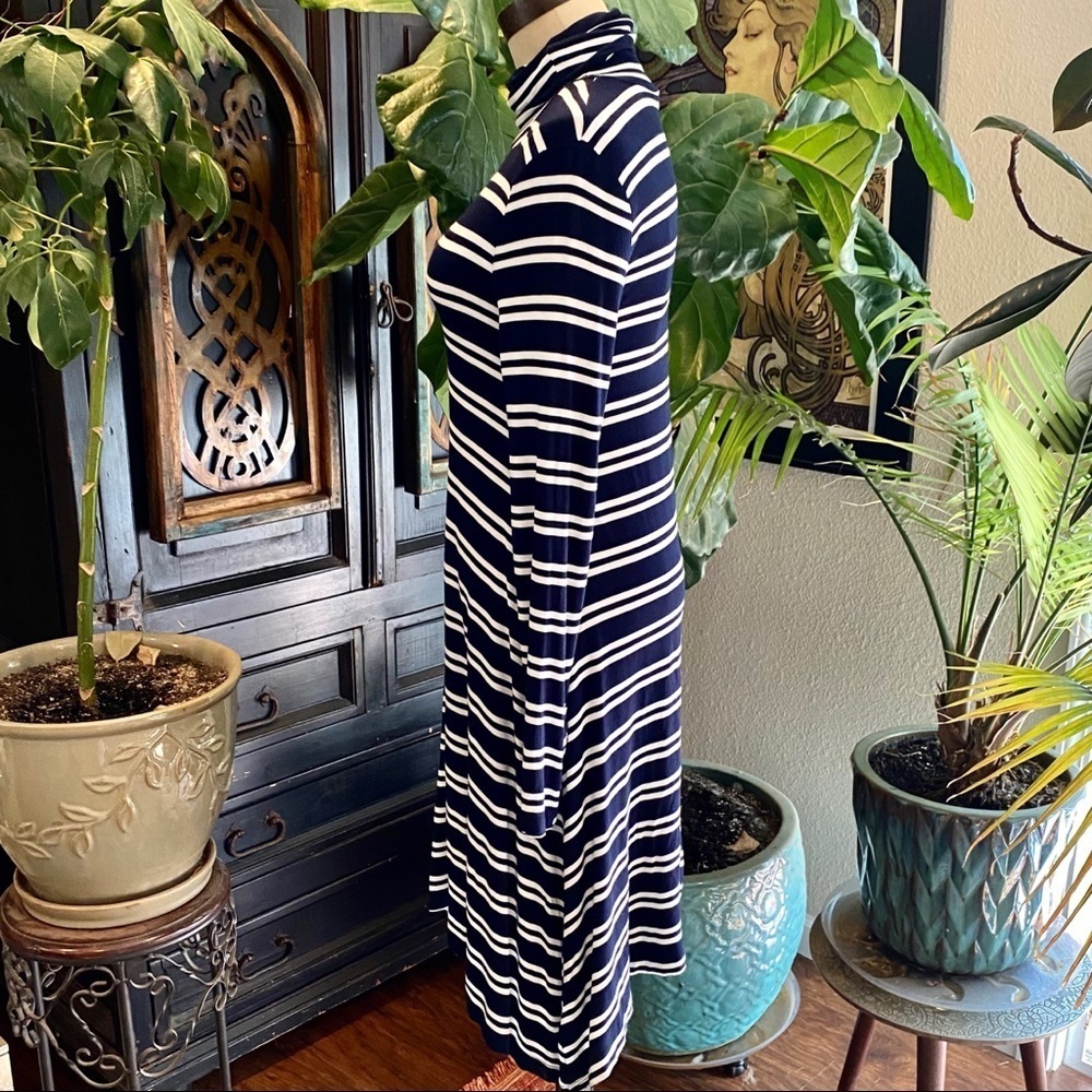 Anthropologie Turtleneck Swing Dress - Picture 6 of 14
